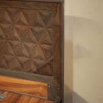 King Bed with Box Storage  CNC design Matte finish - Image 4