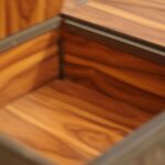 King Bed with Box Storage  CNC design Matte finish - Image 6