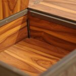 King Bed with Box Storage  CNC design Matte finish - Image 10