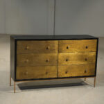6 Drawer Cabinet with Metal Cladding - Image 2