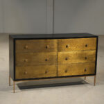 6 Drawer Cabinet with Metal Cladding - Image 3