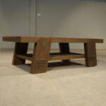 S B Coffee Table Medium Brown - Cubo - Image 2