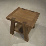 S B End Table Medium Brown- Cubo - Image 3